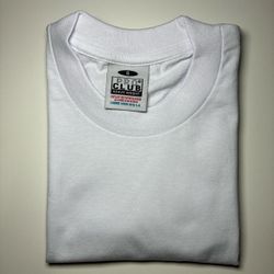 Small White Heavyweight Pro Club T-Shirt