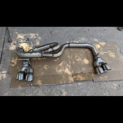 5th Gen Subaru Impreza Hatch Nameless Muffler Delete Quad Tip