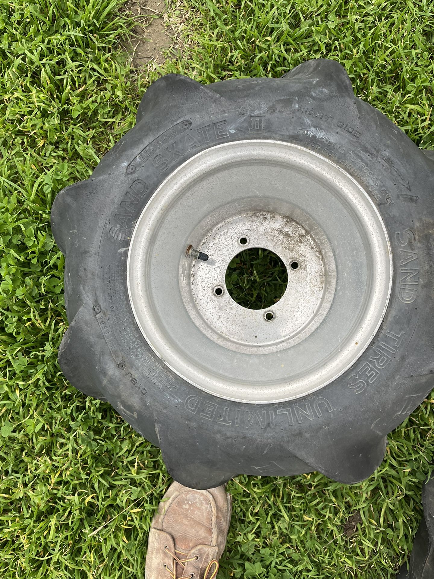 Yamaha Blaster Or Banshee Chrome Rear Rims And Paddles for Sale in San