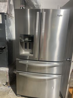 Sale🔥 Refrigerator Whirlpool 4 doors French door / nevera heladera frío