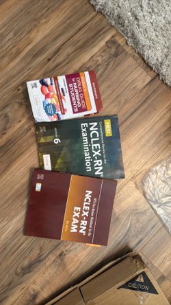 NCLEX prep and drug book for nursing students