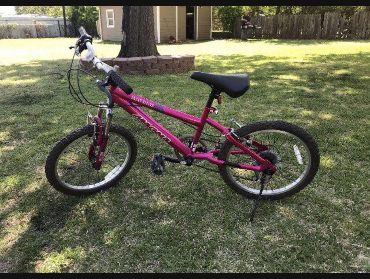 Boy's  and  girl’s Magna Great Divide Bike - Purple (20")