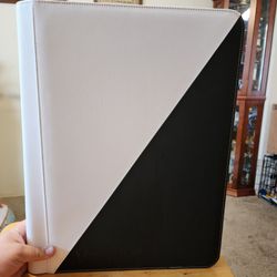 Pokemon Binder Vault X SV 10.5 (Black Bolt/White Flare) 16 Pocket Side Loading Binder
