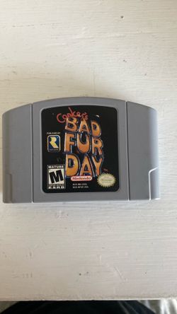 Conkers bad fur day Nintendo 64