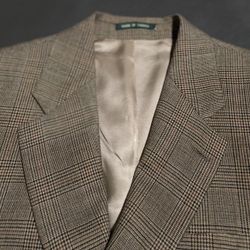 Ralph Lauren Mens 2-Button 100% Wool Blazer Jacket Size 42 L