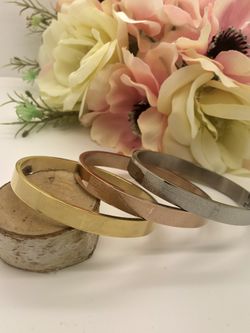 Stainless Steel Bangles !!! Padre Nuestro