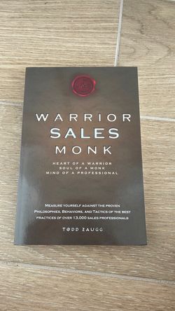 Warrior Sales Monk by Todd Zaugg