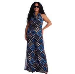 Size 2X Fashion Nova Mesh Pant Set