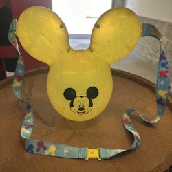 Yellow Mickey Popcorn Bucket 