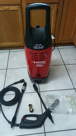 Husky powerwasher 1750 psi brand new never been used