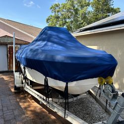 18 Ft Center Console - 2022 Yamaha 115hp  -NO START - MECHANIC SPECIAL 
