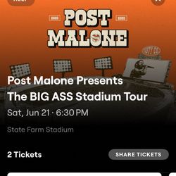 Post Malone Concert Tickets 