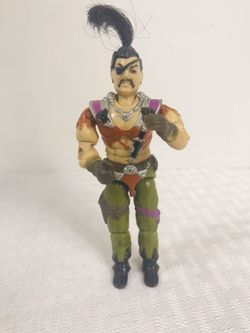 Vintage 1987 G.I. Joe Zanzibar Action figure