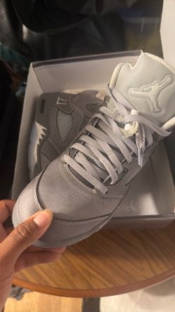 Jordan retro 5 wolf gray