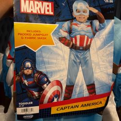 Toddler Captain American Costume