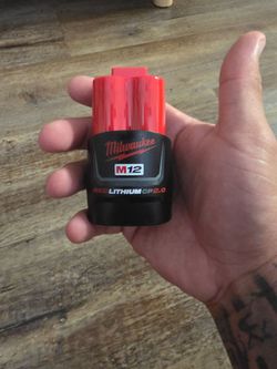 Milwaukee M12 2.0 Battery