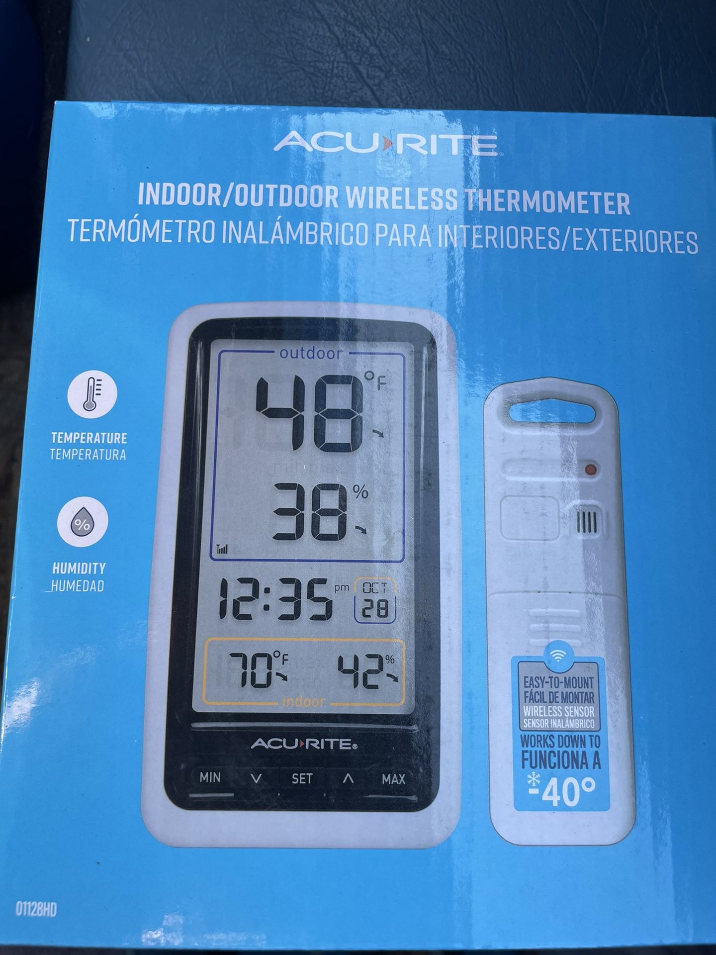 Accurate Indoor/ Outdoor Temperature Thermometer 