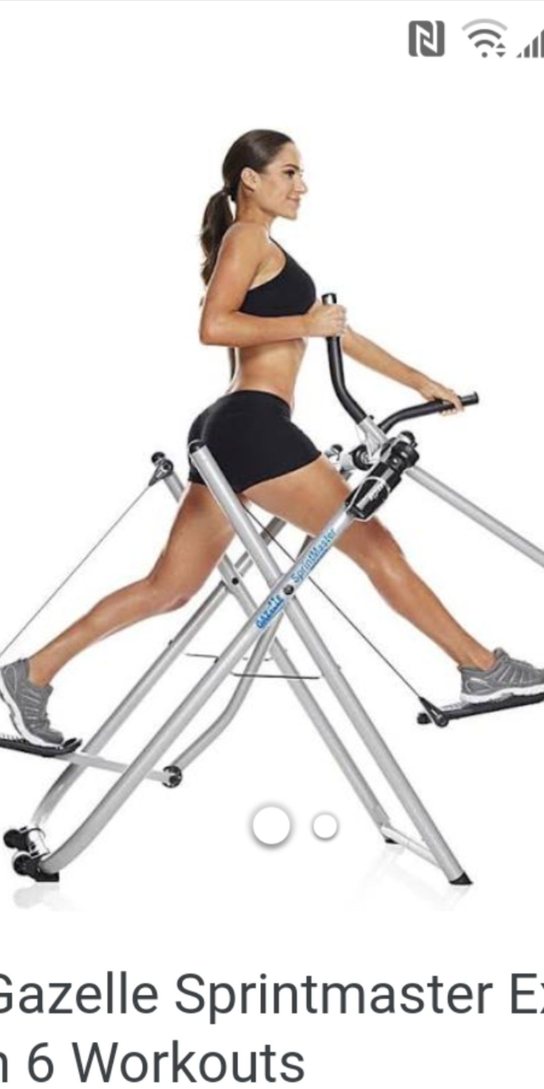 Sprint Master elliptical exercise machine