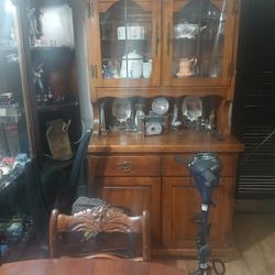 Antique China Cabinet $100