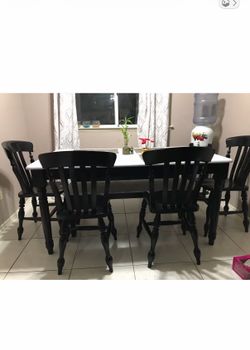 Farmhouse table benches country