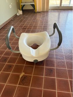 Brand New Toilet Seat Booster With Handles