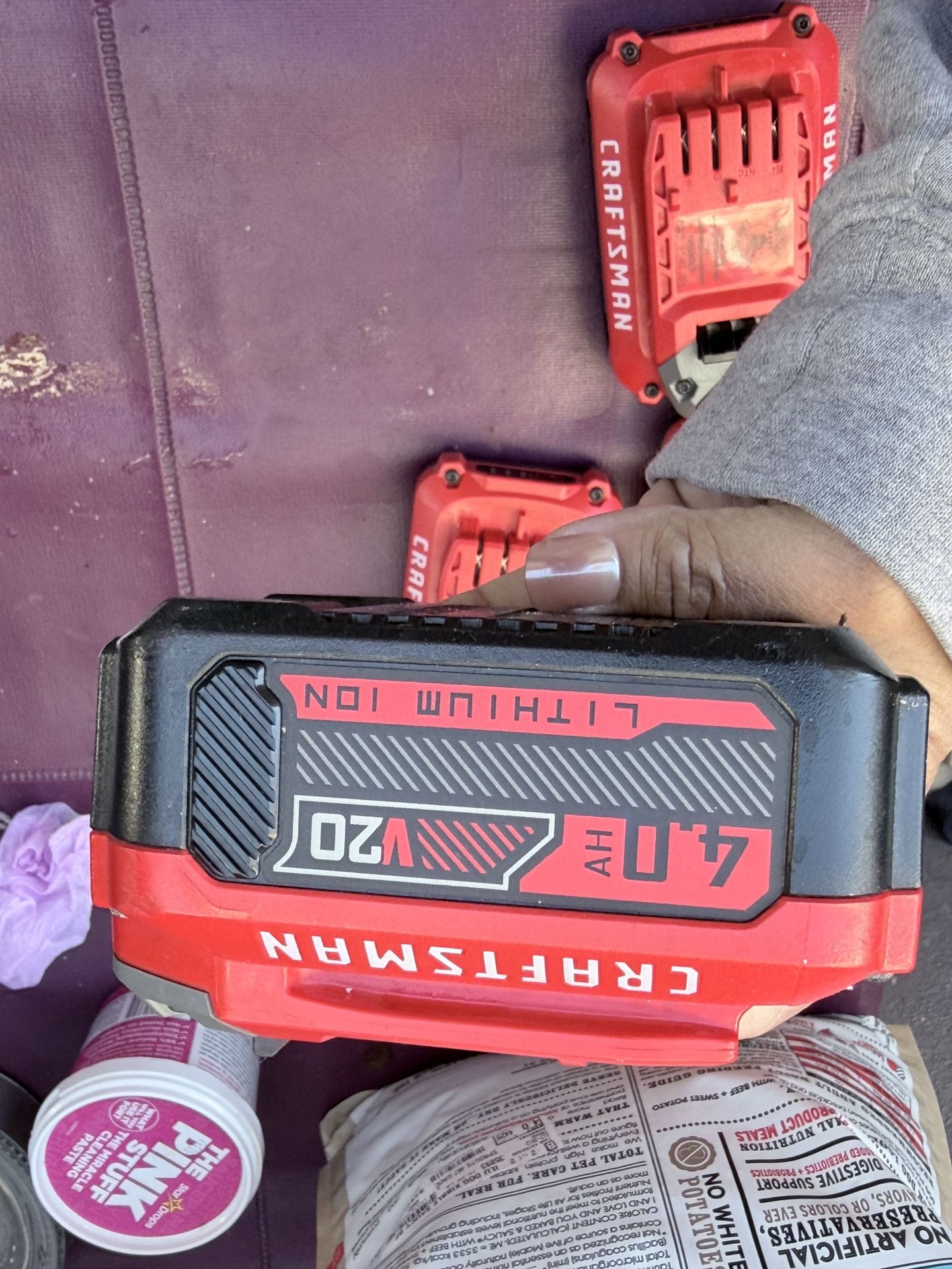 Craftsman Batteries, 4.0
