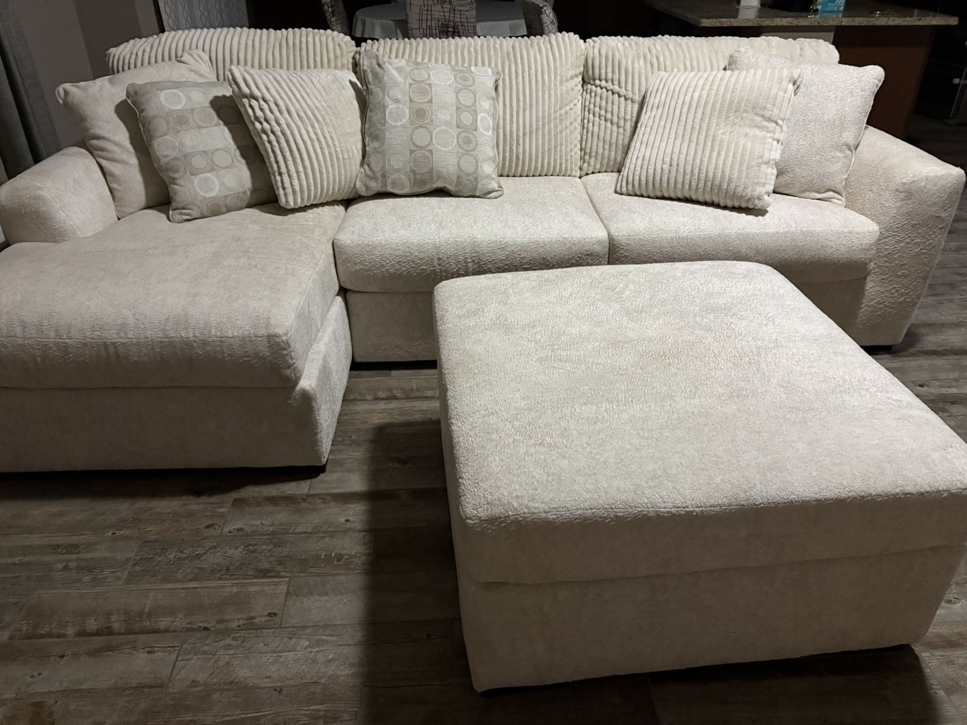 Sofa, Couch, Sectional, Ottoman 