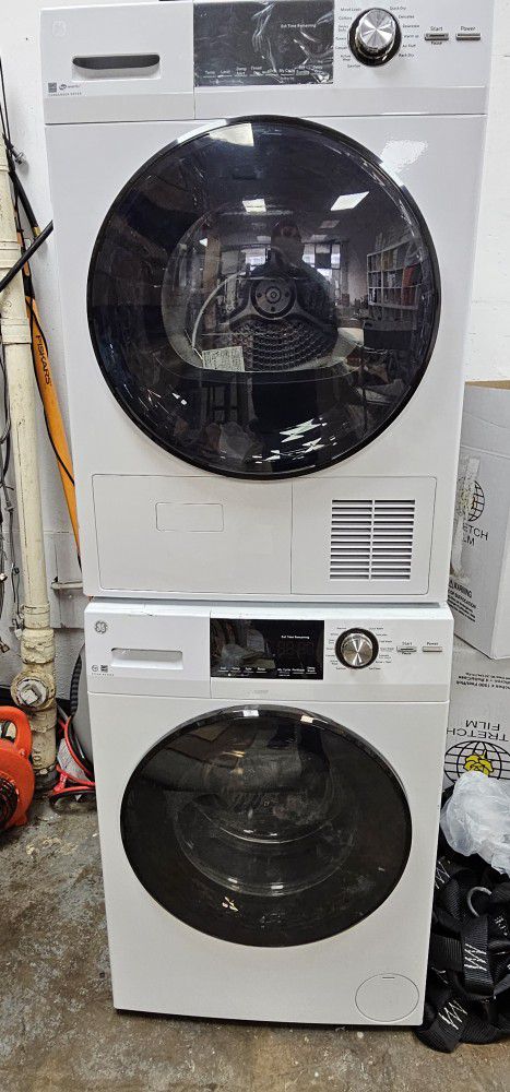 Ge 2.4 Washer And 4.3 Cu Electric Dryer 220v Set Free Local Delivery  