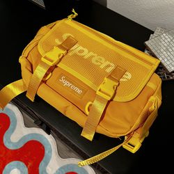 LARGE Yellow Crossbody Supreme Bag