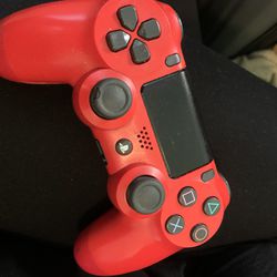 (USED) Red DualShock PS4 Controller 