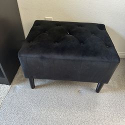 Black Ottoman 