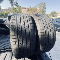 235/55/19 Yokohama Avid GT 40-50% Life (2)
