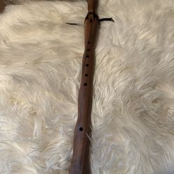 Natural Wood Flute