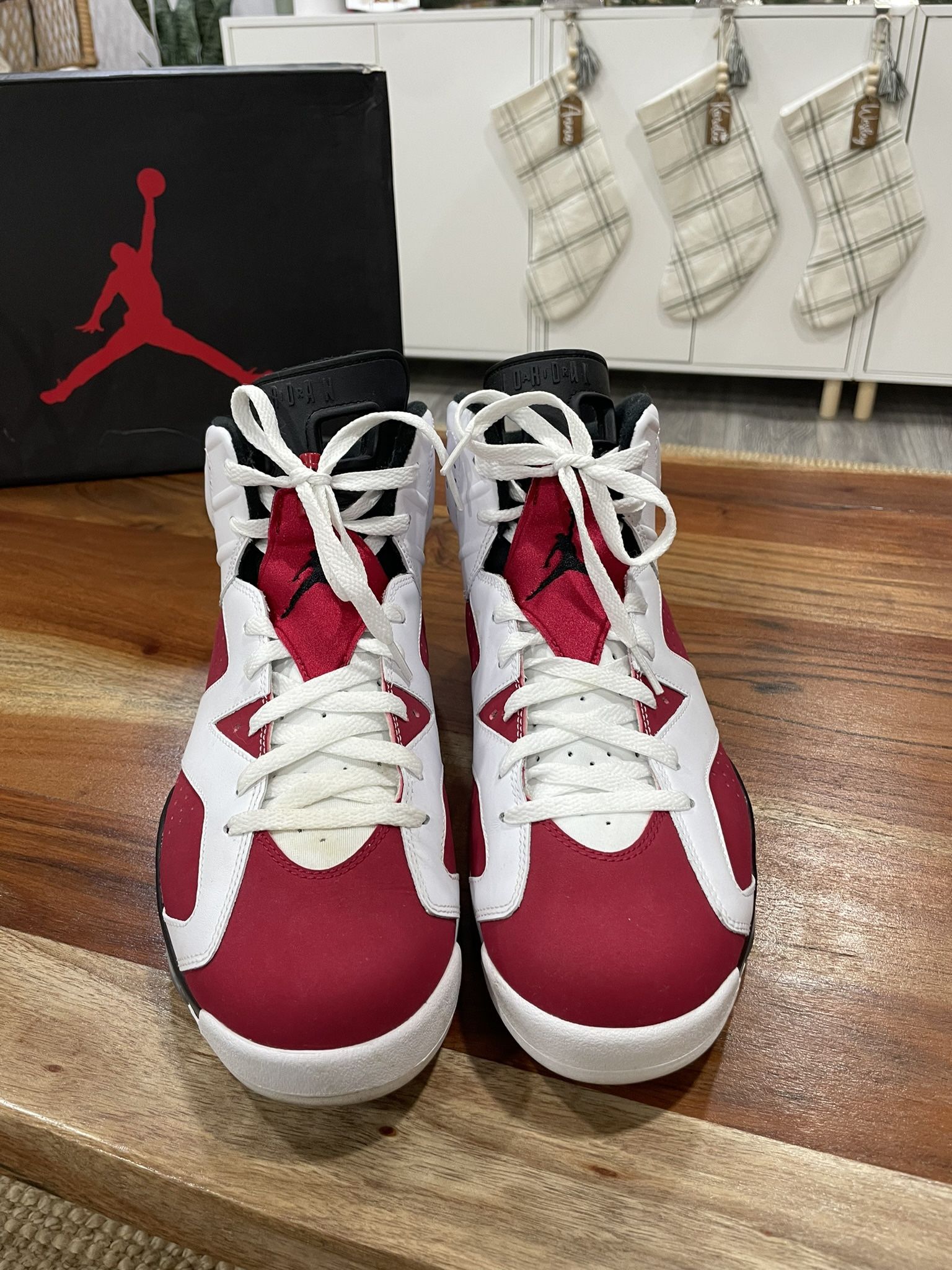 Nike Jordan Retro 6 Carmine Red