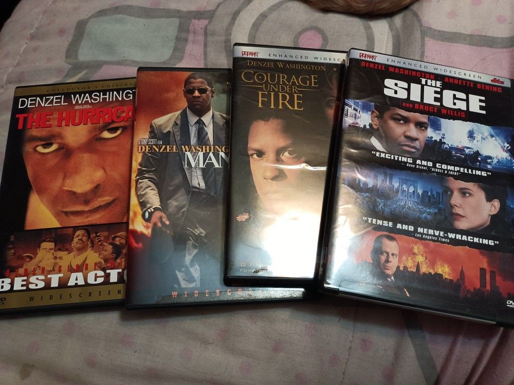 Denzel Washington Greatest Movies( Set Of 4 DVDs)