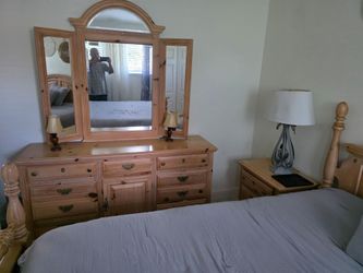 Dress and night stand