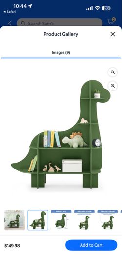 Dinosaur shelf