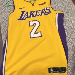 lonzo ball lakers jersey