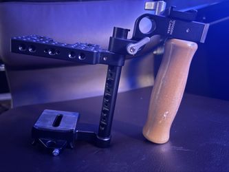 Wooden Camera NATO Top Handle with Real Wooden Grip + Full Rig Accessories!