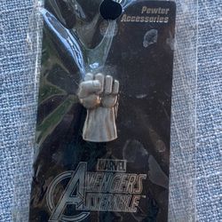Marvels Avengers Assemble Pewter Fist Movie Promo Pins