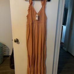 Torrid Long Ruffle Strap Tiered Dress, 2X