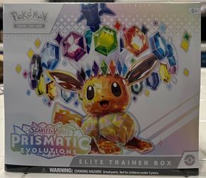 Prismatic Evolutions Elite Trainer Box