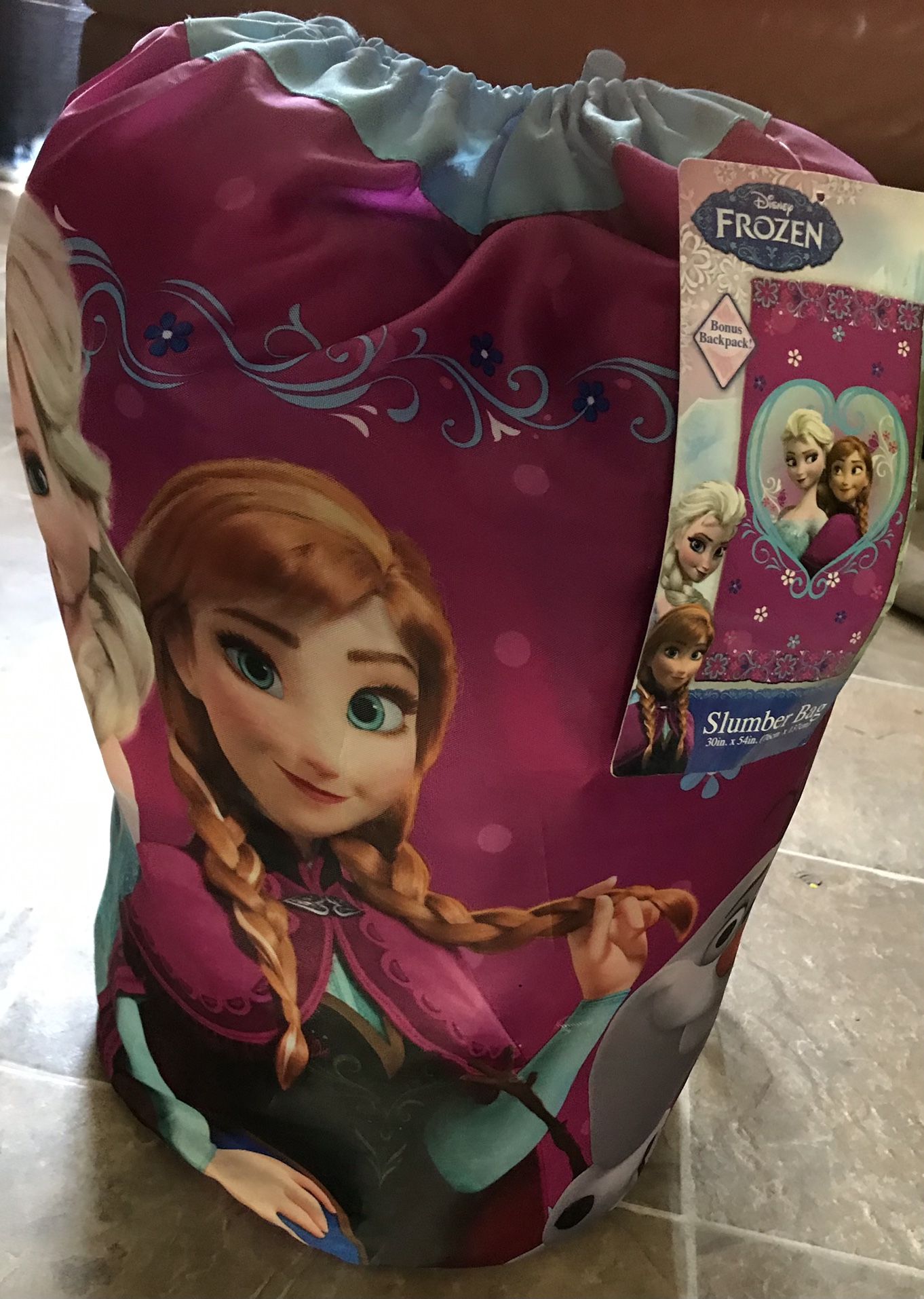 Disney Frozen Anna and Elsa Sleeping Bag