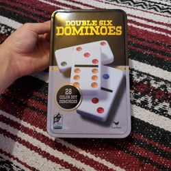 Double Six Dominoes Color Set