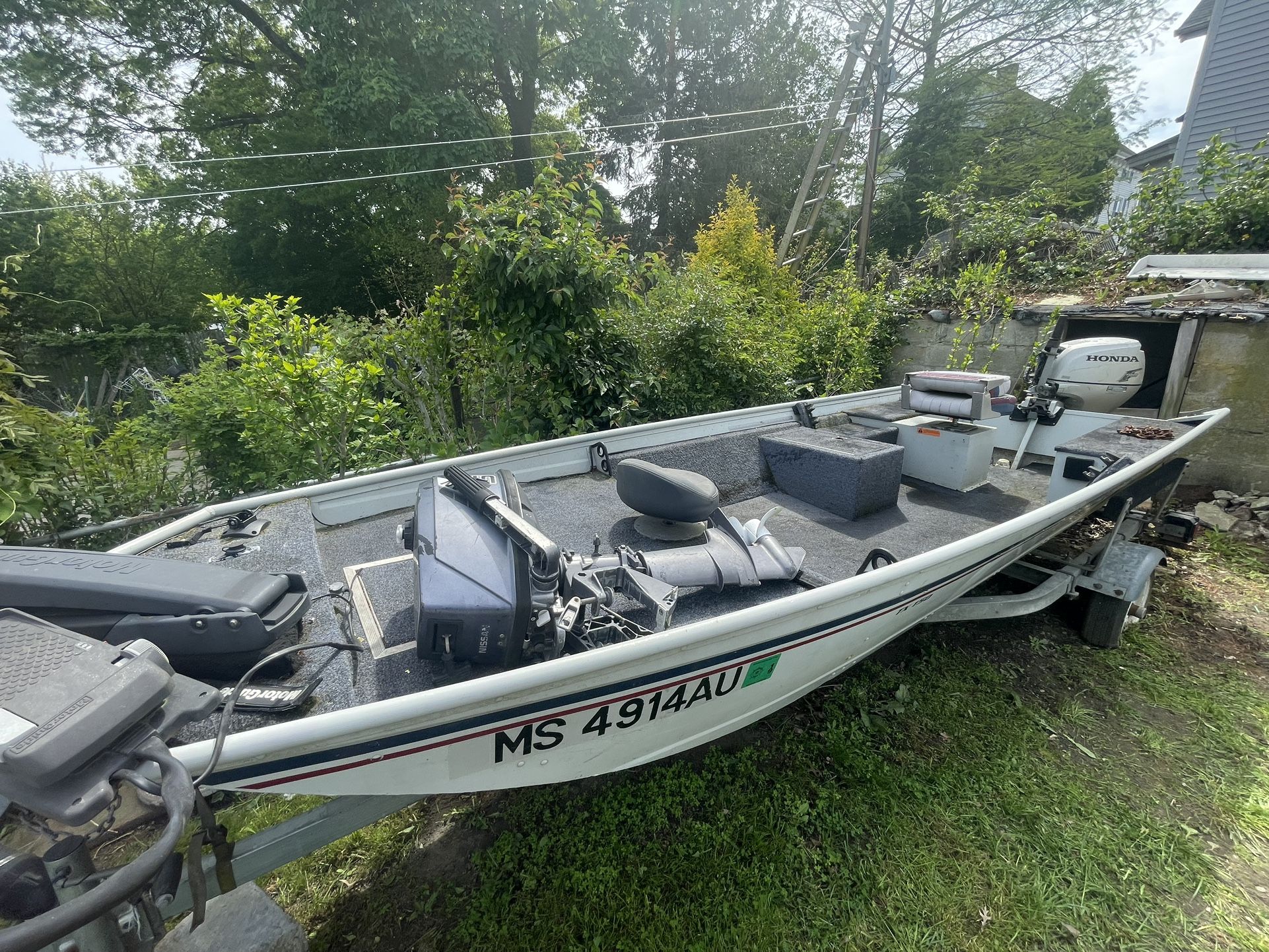 Sea Nymph Aluminum Bass Boat LFT:Dirtbikes/ATV’s