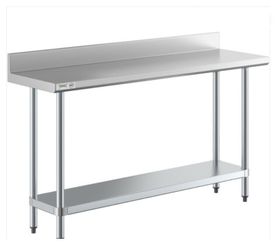 Stainless Steel Work Table 18” x 60”