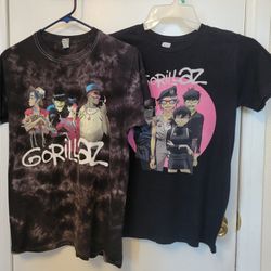 Sm. Gorillaz Tshirts (2)