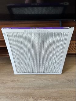 New 3M HVAC Air Filter Filtrete - Size 20 x 25 x 1