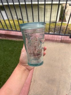 Glass Starbucks To-go Cup