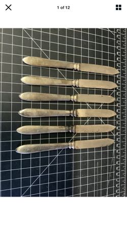 Vintage Rogers co knives set